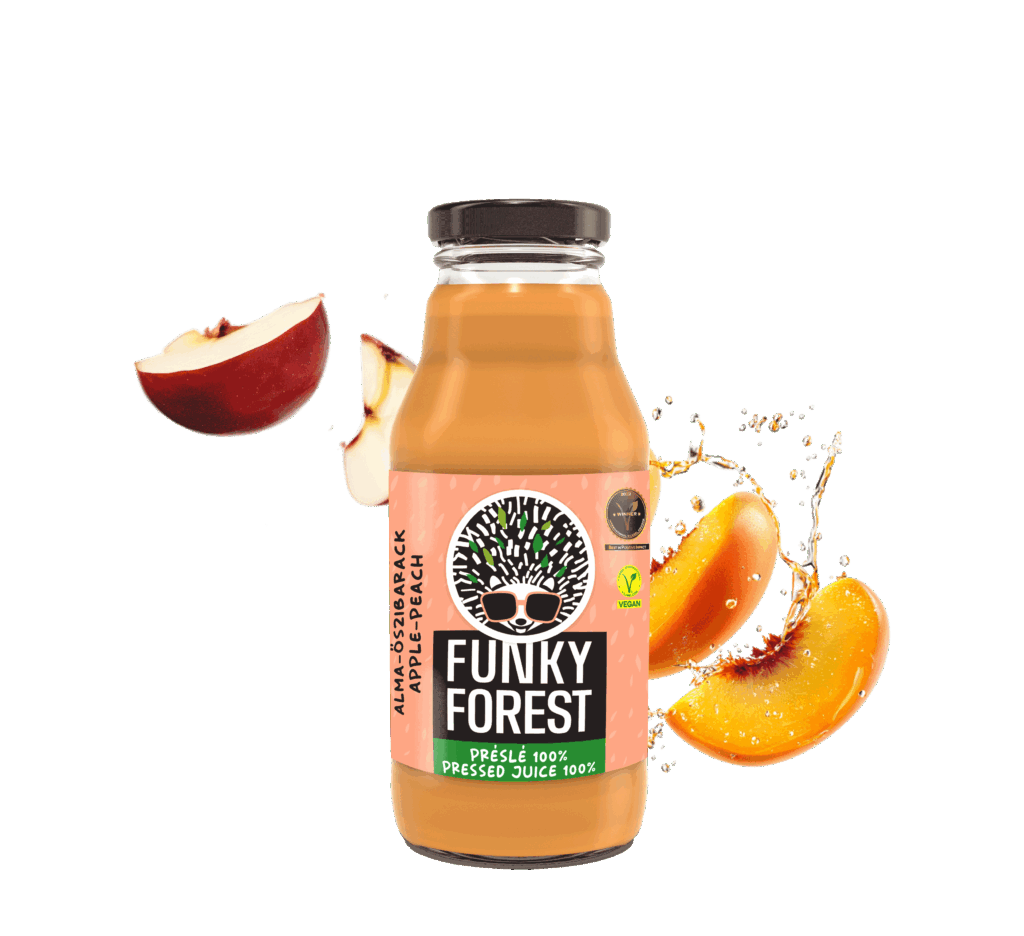 Pressed juice: apple-peach  330 ml